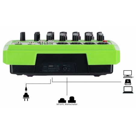 Pronomic Mini6 6-Channel USB Mixer