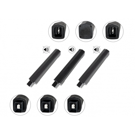 McGrey E-208LA Active Line Array Column System Stereo Set