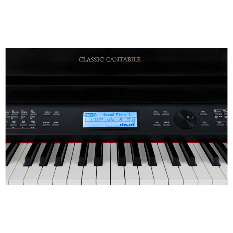Classic Cantabile GP-A 810 Digital Grand Piano Black Gloss