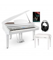 Classic Cantabile GP-A 810 Digital Grand Piano White Gloss Set