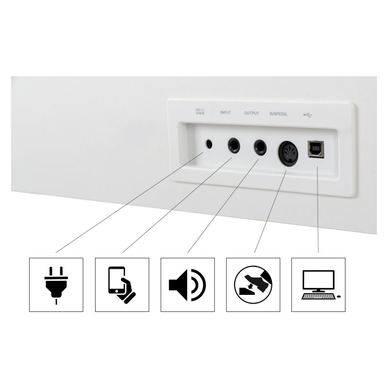 Digiklaver Classic Cantabile DP-S1 WM