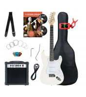 Rocktile ST Pack Electric Guitar Set White