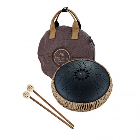 MEINL Sonic Energy Medium Octave Steel Tongue Drum, B Minor (432 Hz),10" / 25 cm