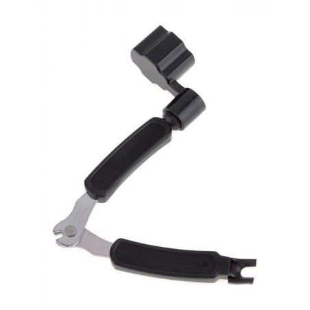 Boston string winder with string clipper and bridge pin remover BPW-400