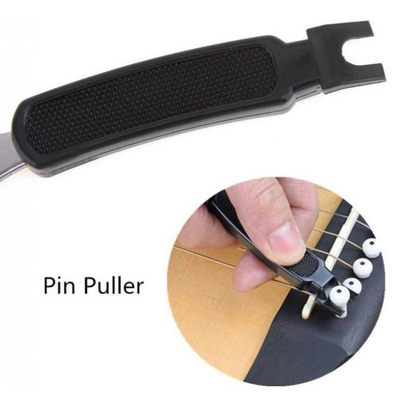 Boston string winder with string clipper and bridge pin remover BPW-400