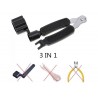 Boston string winder with string clipper and bridge pin remover BPW-400