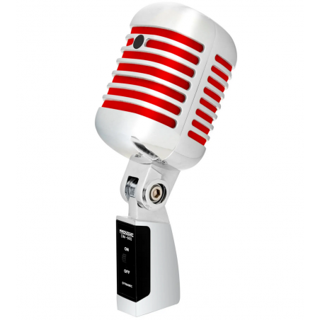Pronomic DM-66S Dynamic Elvis Microphone red