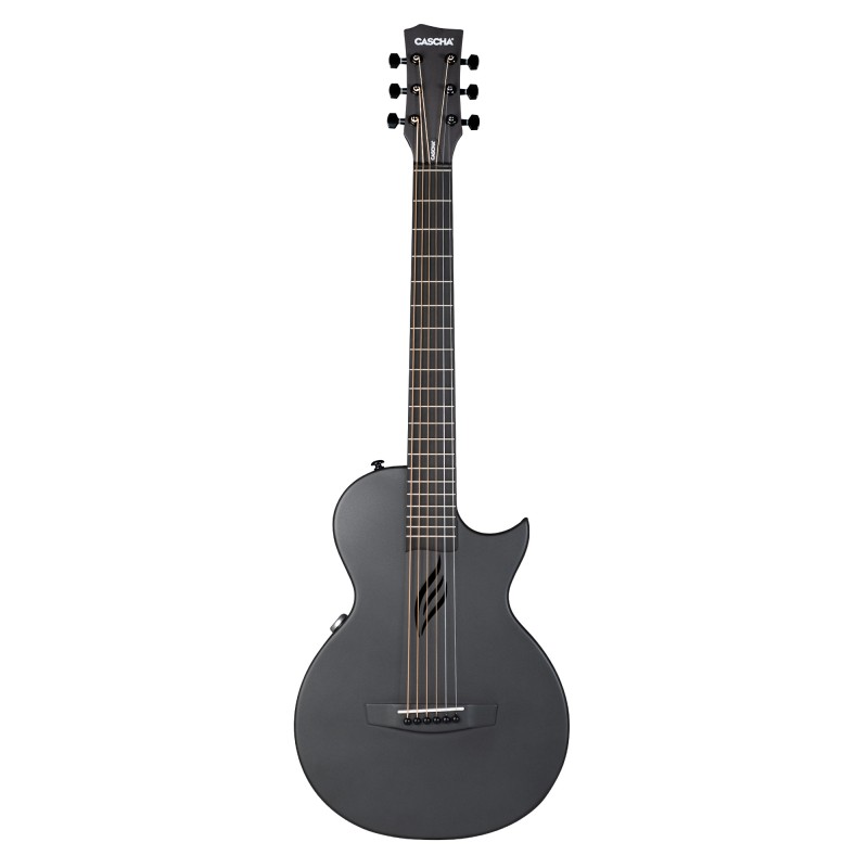 Carbon Fibre Electric Acoustic Guitar Cascha CGACF2-BK