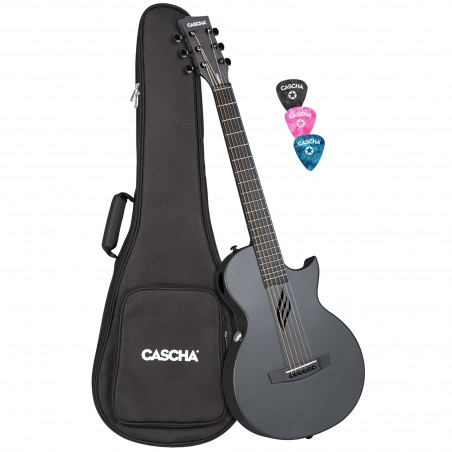 Elektroakustiline kitarr Carbon Fibre Cascha CGACF2-BK