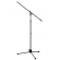 Pronomic MS-15 Professional Microphone Stand with Boom Black