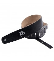 ORTEGA Suede-Leather Guitar-Strap - Relax Black OSSU-60