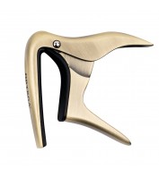 ORTEGA Ukulele Capo - Brushed Brass Design