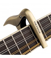 ORTEGA Ukulele kapo - Brushed Brass Design