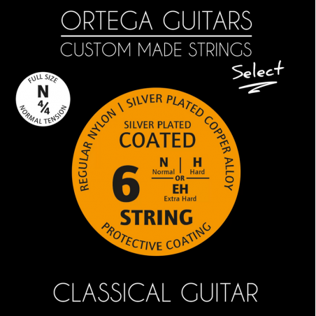 Klassikalise kitarri keeled Ortega NYS44N
