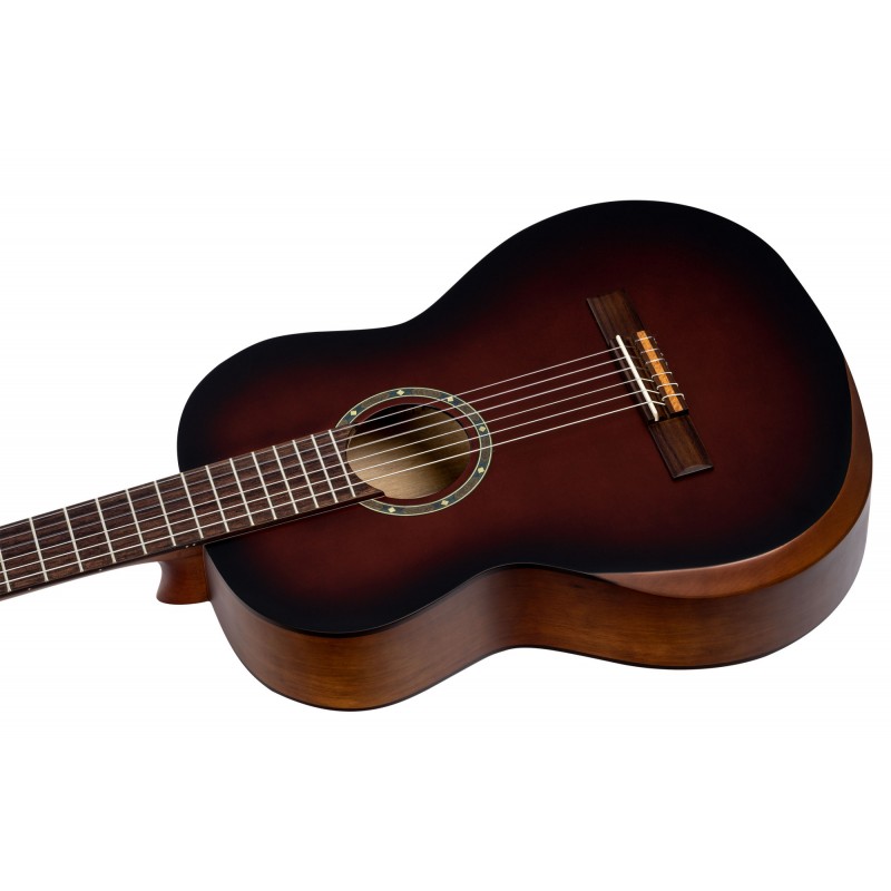 ORTEGA Student Series Pro DeLuxe 4/4 Classical Guitar R55DLX-BFT