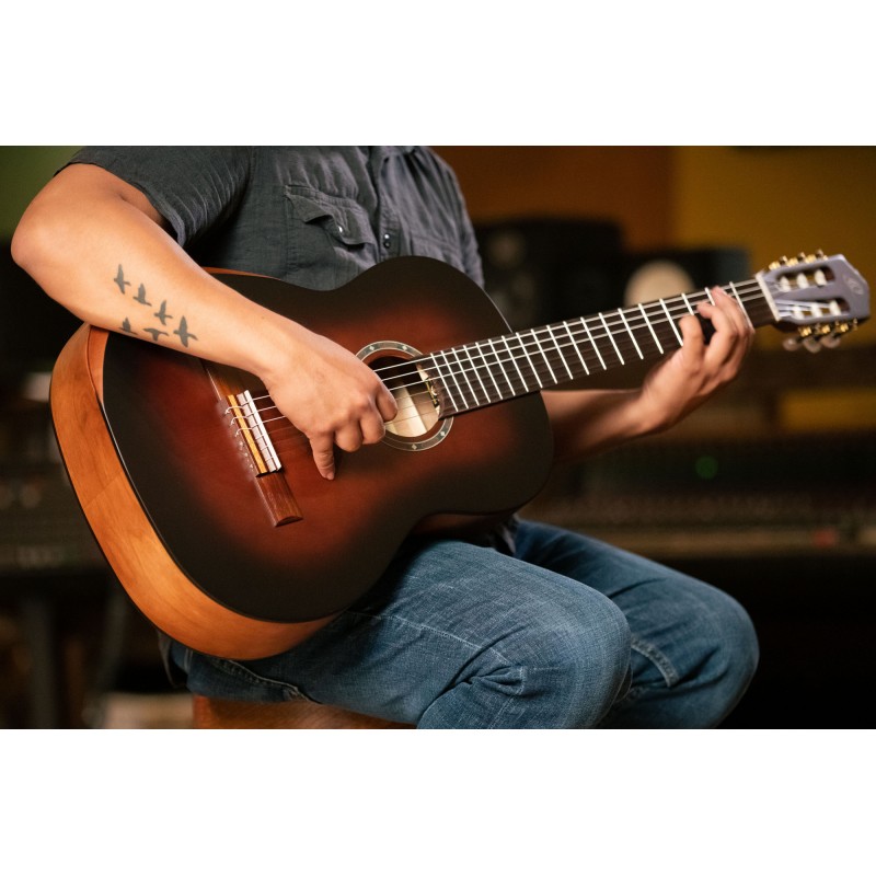 ORTEGA Student Series Pro DeLuxe 4/4 Classical Guitar R55DLX-BFT