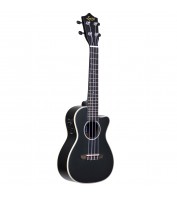 Concert ukulele Ever Play UKU-701 BK CEQ