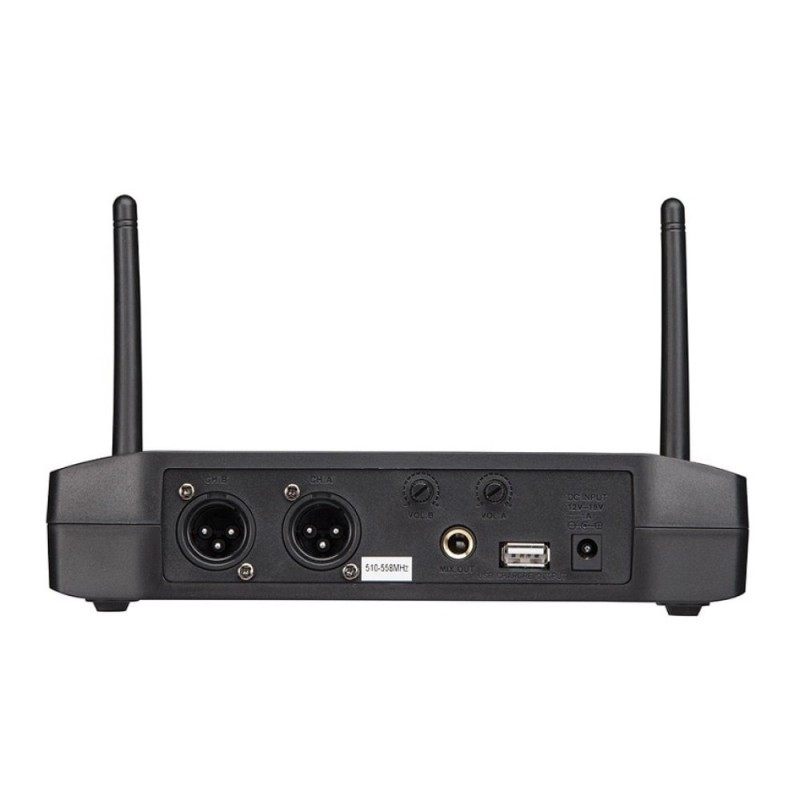 UHF Dual Digital Wireless mikrofoni süsteem WF-U216HH
