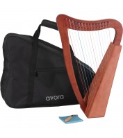 Avora Celtic harf 15 Mahogany