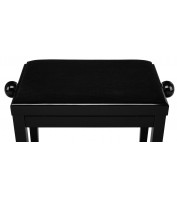 Piano Bench Classic Black