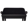 Piano Bench Classic Black