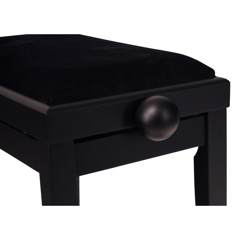 Piano Bench Classic Black