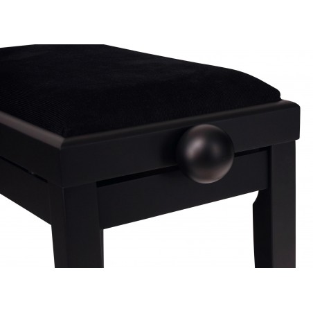 Piano Bench Classic Black