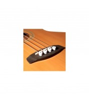 Left-handed Acoustic bass Guitar Ortega D1-4LE