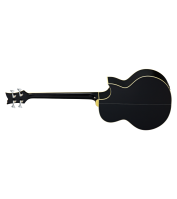 Left-handed Acoustic Bass Guitar Ortega D1-4LE-BK