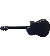 Vasakukäeline elektroakustiline kitarr Ortega RCE138-4BK-L