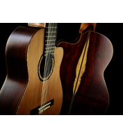 Hispaanias valmistatud klassikaline kitarr Ortega JRSM-COS