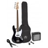 SX SB1SK-BK basskitarri komplekt