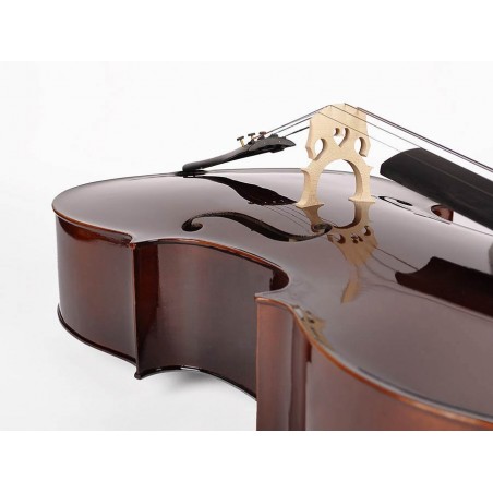 Leonardo LC-2018 Basic series cello outfit 1/8