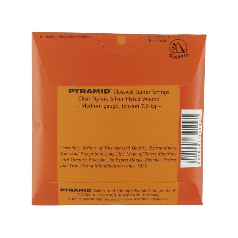 Pyramid Nylon Strings For Classical Guitar