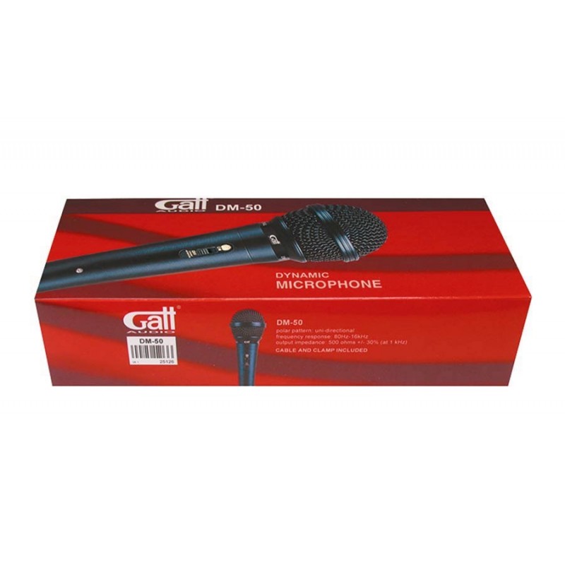 Gatt DM-50 Audio dynamic microphone