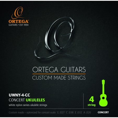 Kontsert ukulele keeled Ortega UWNY-4-CC