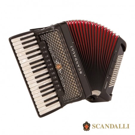 96 bassi akordionScandalli Polifonico IX