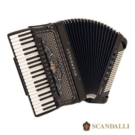 120 bassi akordion Scandalli Polifonico XIV DL