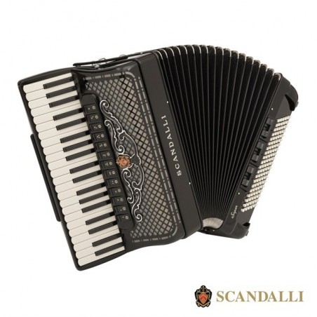 120 bassi akordion Scandalli Super L