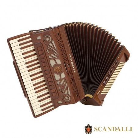 120 bassi akordion Scandalli Intense