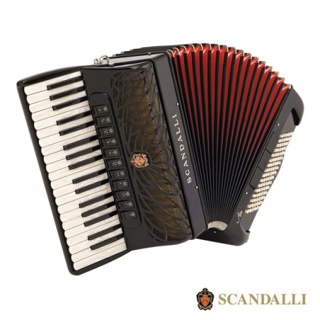 96 bassi akordion Scandalli Air I