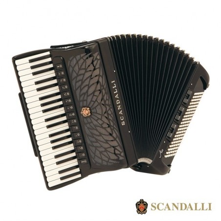 120 bassi akordion Scandalli Air V