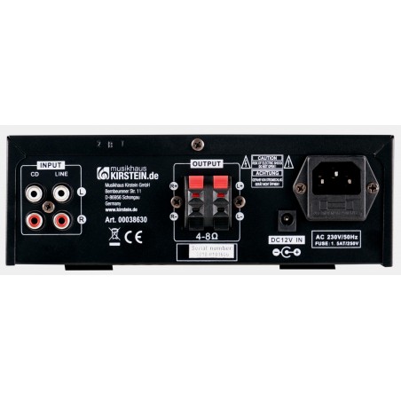 McGrey PA-225BT võimendi Bluetoothiga koos USB / MP3 mängijaga