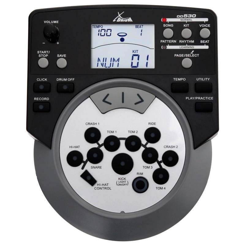 XDrum DD-530 Electronic drumset with mesh heads