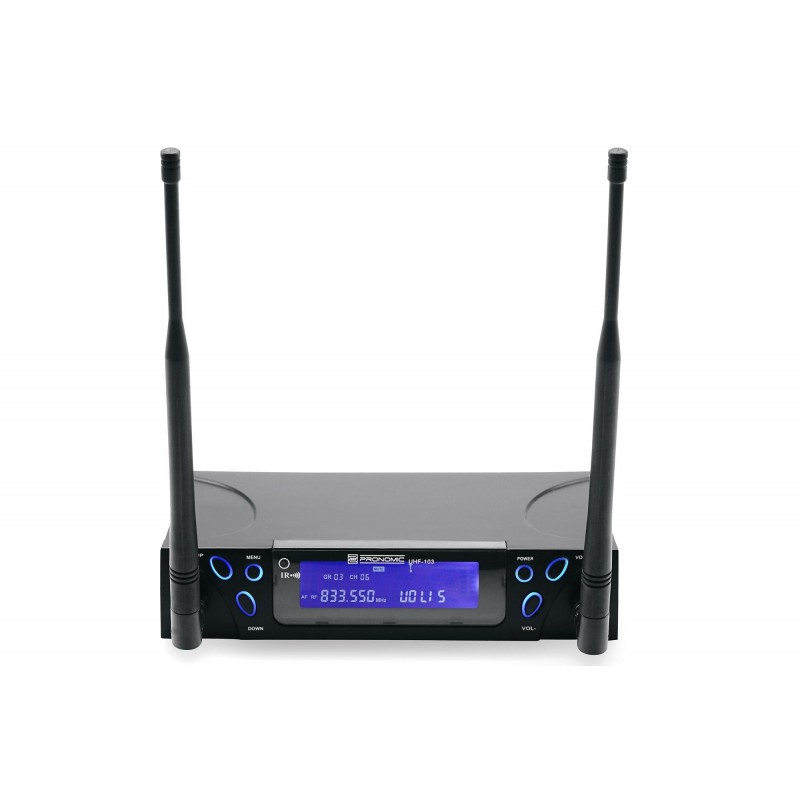 Pronomic UBF-103 True Diversity Hand Wireless Microphone Set