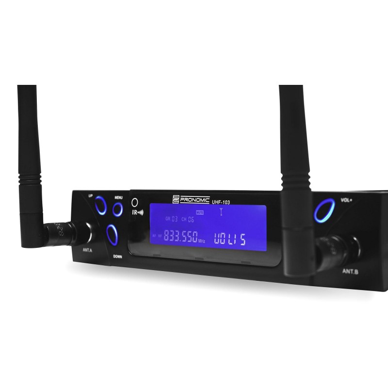 Pronomic UBF-103 True Diversity Hand Wireless Microphone Set