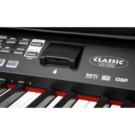 Classic Cantabile GP-500 Digital Piano Black High Polish