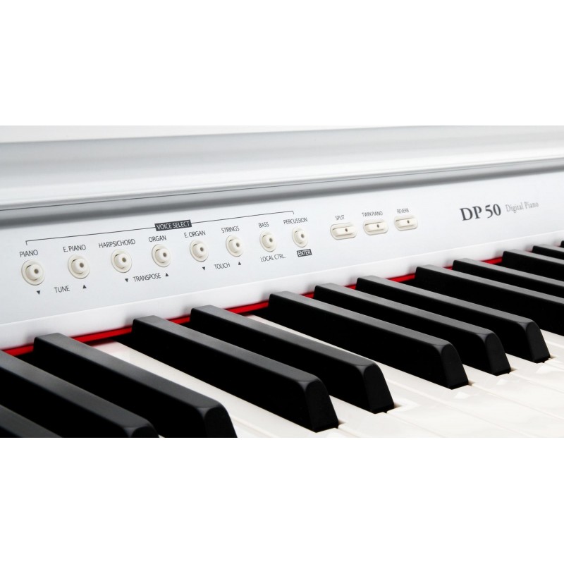 Classic Cantabile DP-50 WM Electric Piano White Matt
