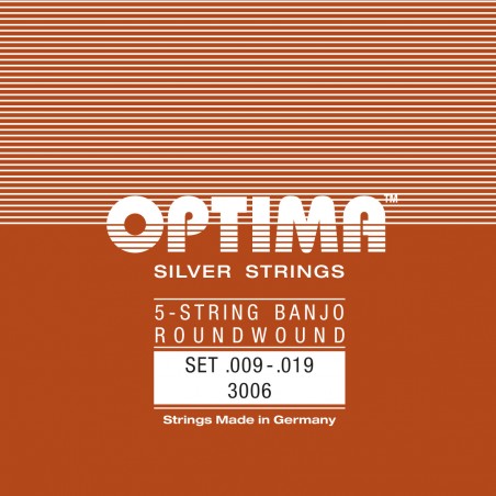OPTIMA Banjo 5-string set SILVER STRINGS